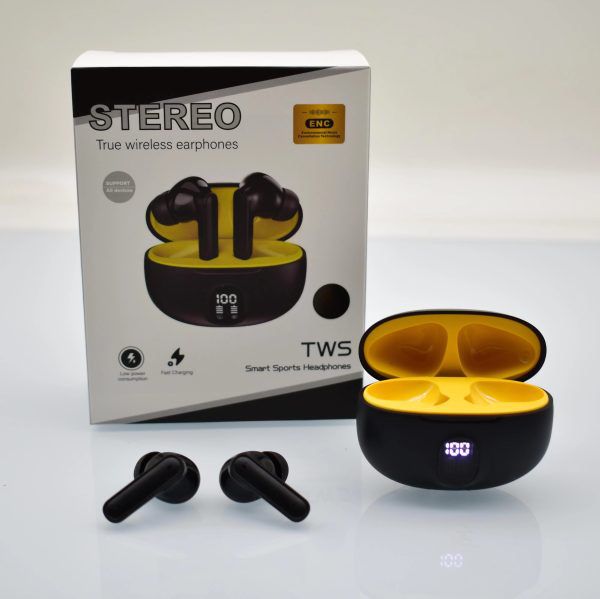 Stereo Bass Earbuds – Deep Bass, HD Sound, Noise Reduction, Long Battery Life